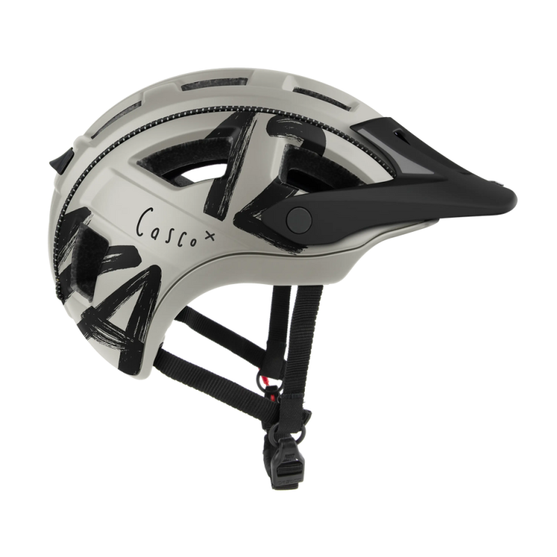 Casco Cosmo Explorer - Urban cykelhjälm white-black M (54 - 58 cm)