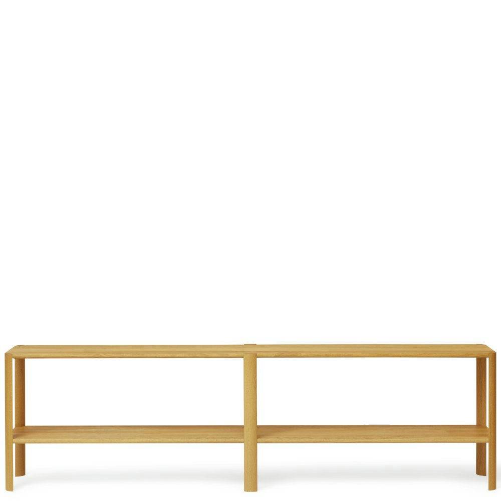 Bladhylla 2 x 2 hyllor Oak