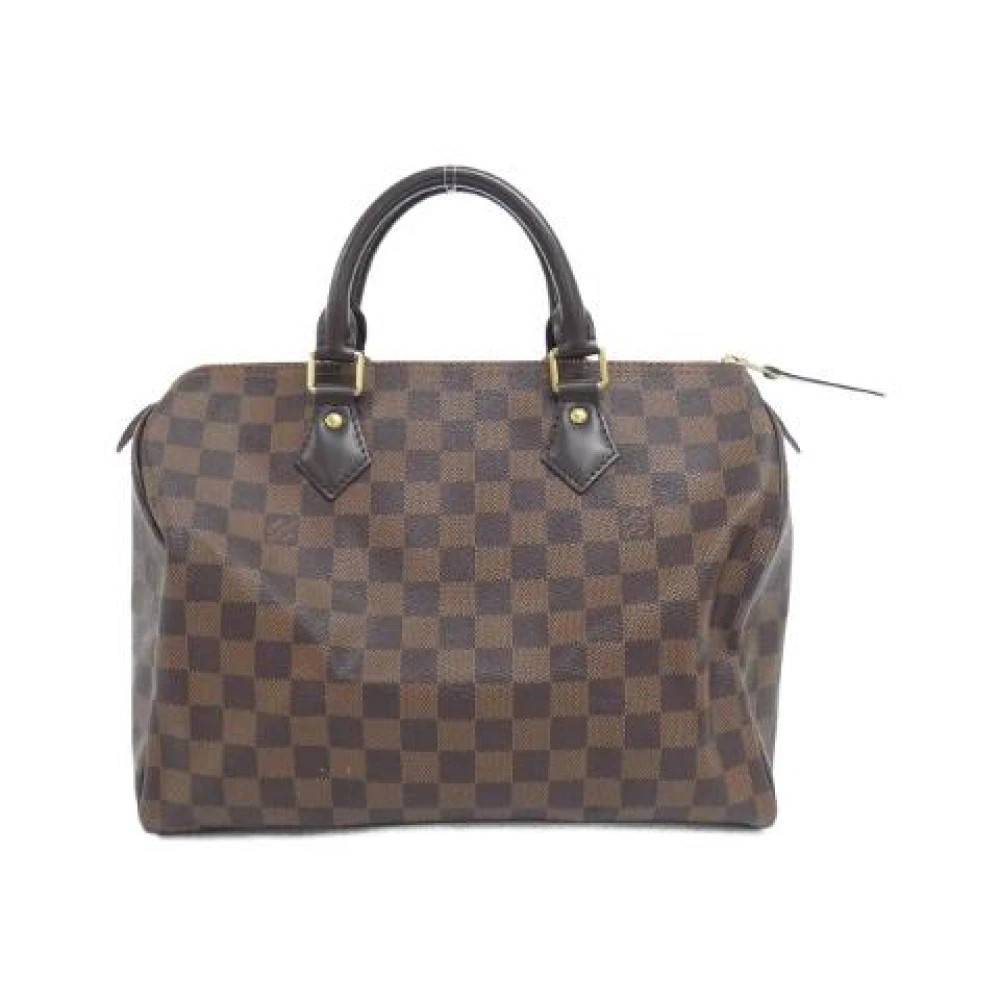 Louis Vuitton Vintage Pre-owned Damier Boston Bag - Vintage - Dame - Brun - ONE SIZE - Uld