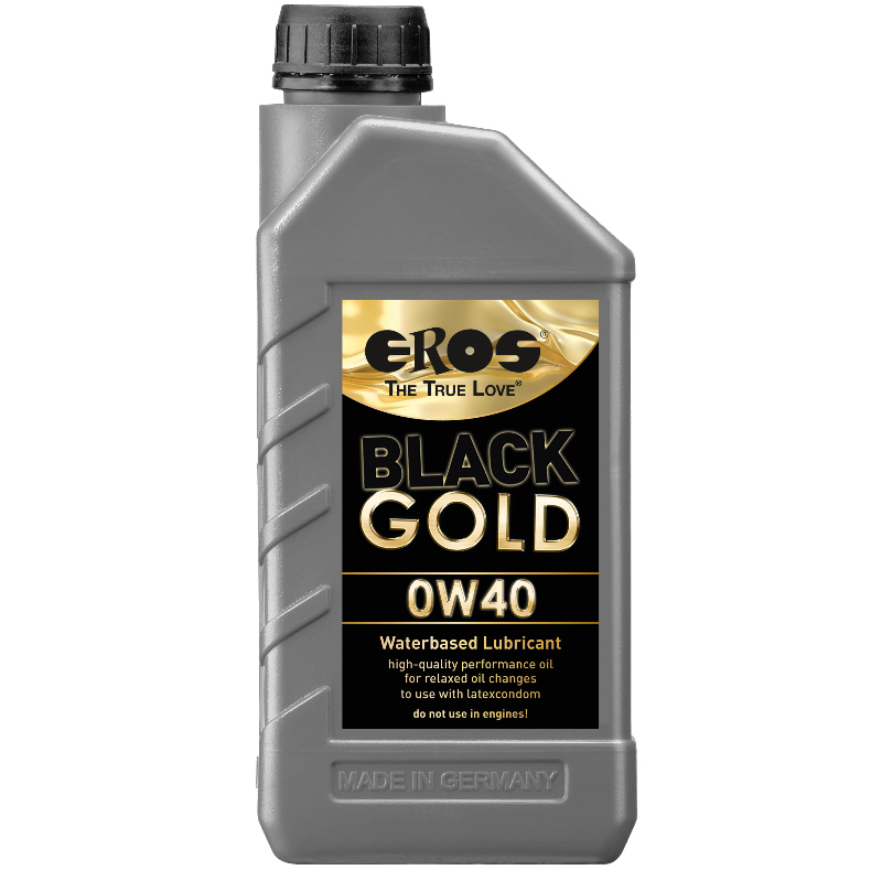 EROS Black Gold 0W40 – Vattenbased Glidmedel 1000 ml