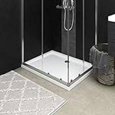 Homgoday ABS rektangulärt duschkar 70 x 90 cm