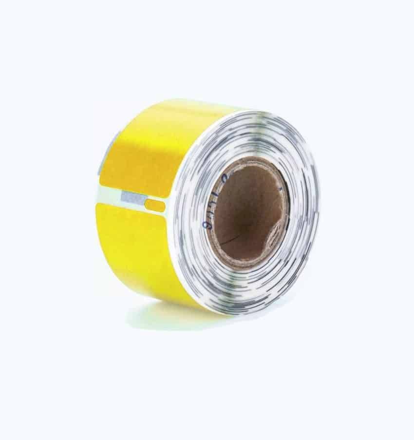 Dymo 99010 gule forsendelse etiketter - Kompatibel S0722370Y - 130 stk 89 x 28mm