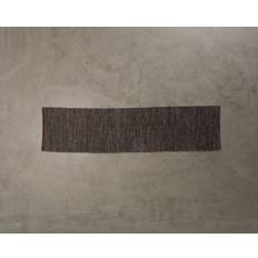 Rug Solid hallmatta 75 x 300 cm svart läder