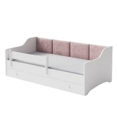 Lit enfant ERYK 160x80 cm rose