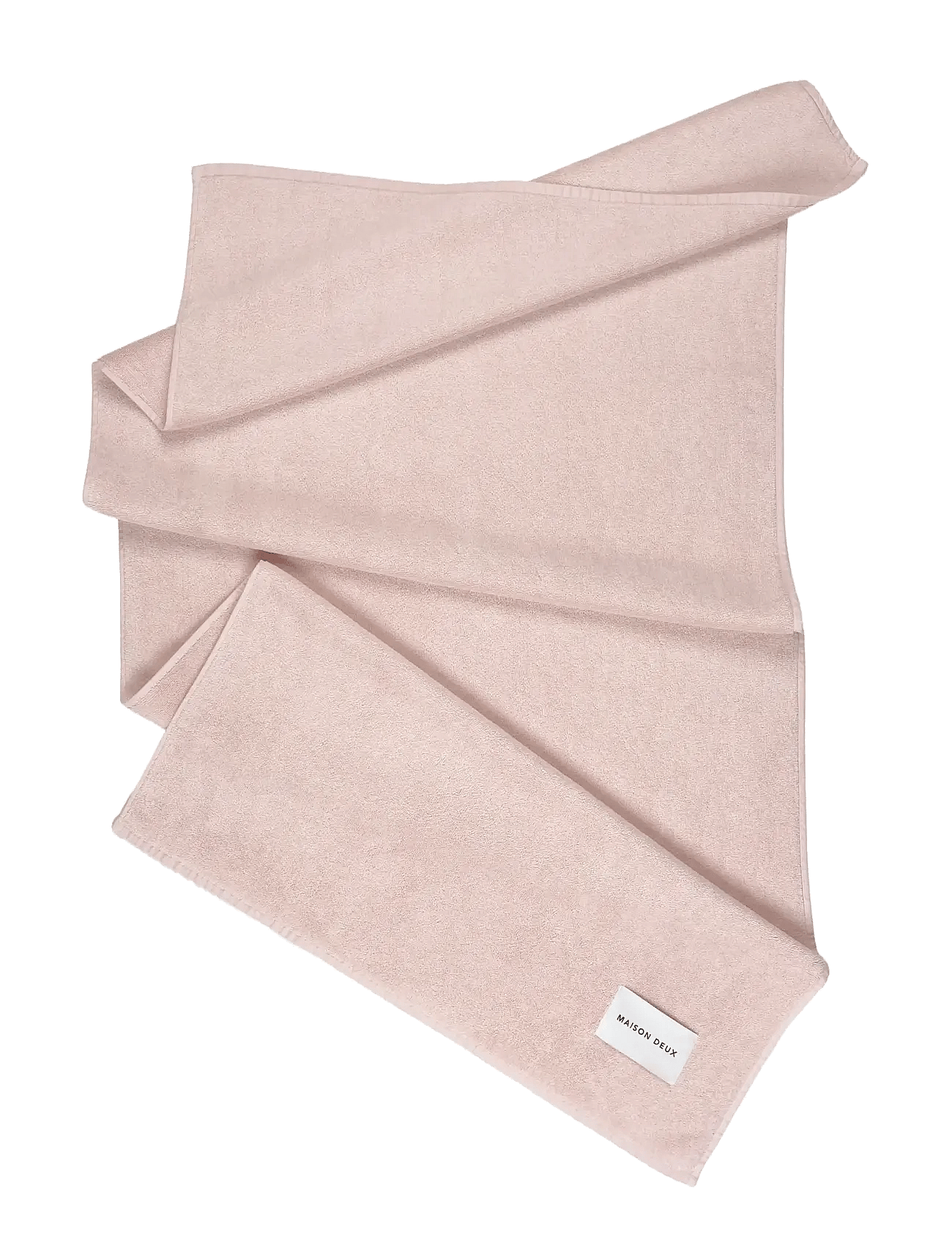 Maison Deux Solid Color Soft Pink - Pink - 70X 140 cm