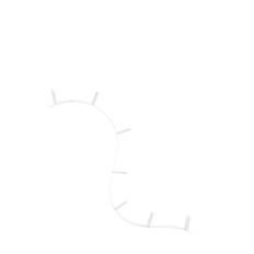 Kartell Bookworm - 7 Hylder - Hvid
