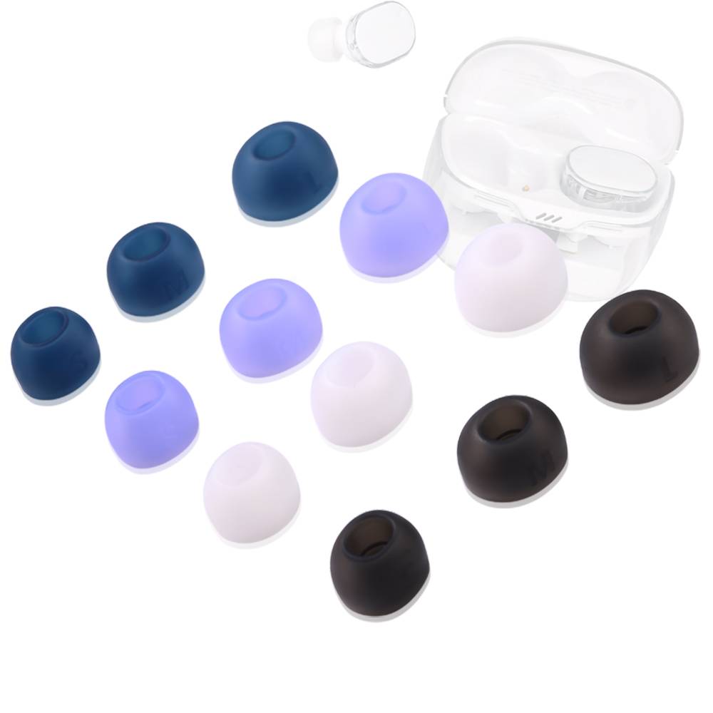 6Pcs Silicone Ear Tips for JBL TUNE Buds Earbuds Eartips for JBL LIVE PRO 2 TWS Tips Case headphones Earplugs