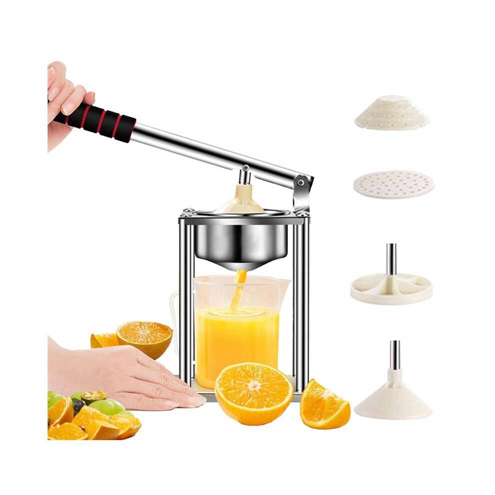 Juice Squeezer Hand Juicer Press Citrus Extractor Commercial Heavy Duty Hand Press Manual Orange Lemon Pomegranate Fruit