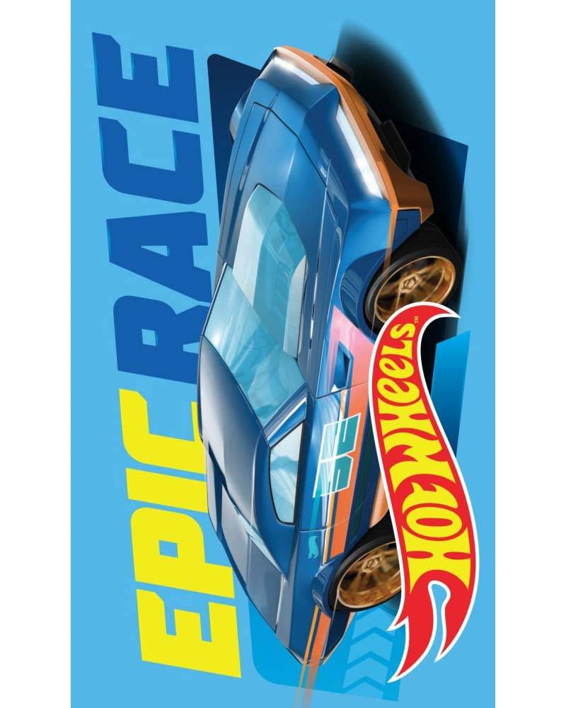 Epic Race - Handduk 30 x 50 cm - Blå