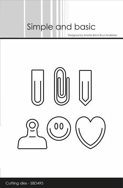 Simple and Basic die "Paper Clips"