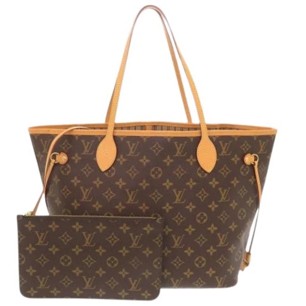 Louis Vuitton Vintage Pre-owned Neverfull MM Tote Bag - Vintage - Dame - Brun - ONE SIZE - Uld