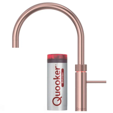 Quooker Fusion Round Rose kobber, inkl. Combi+ beholder