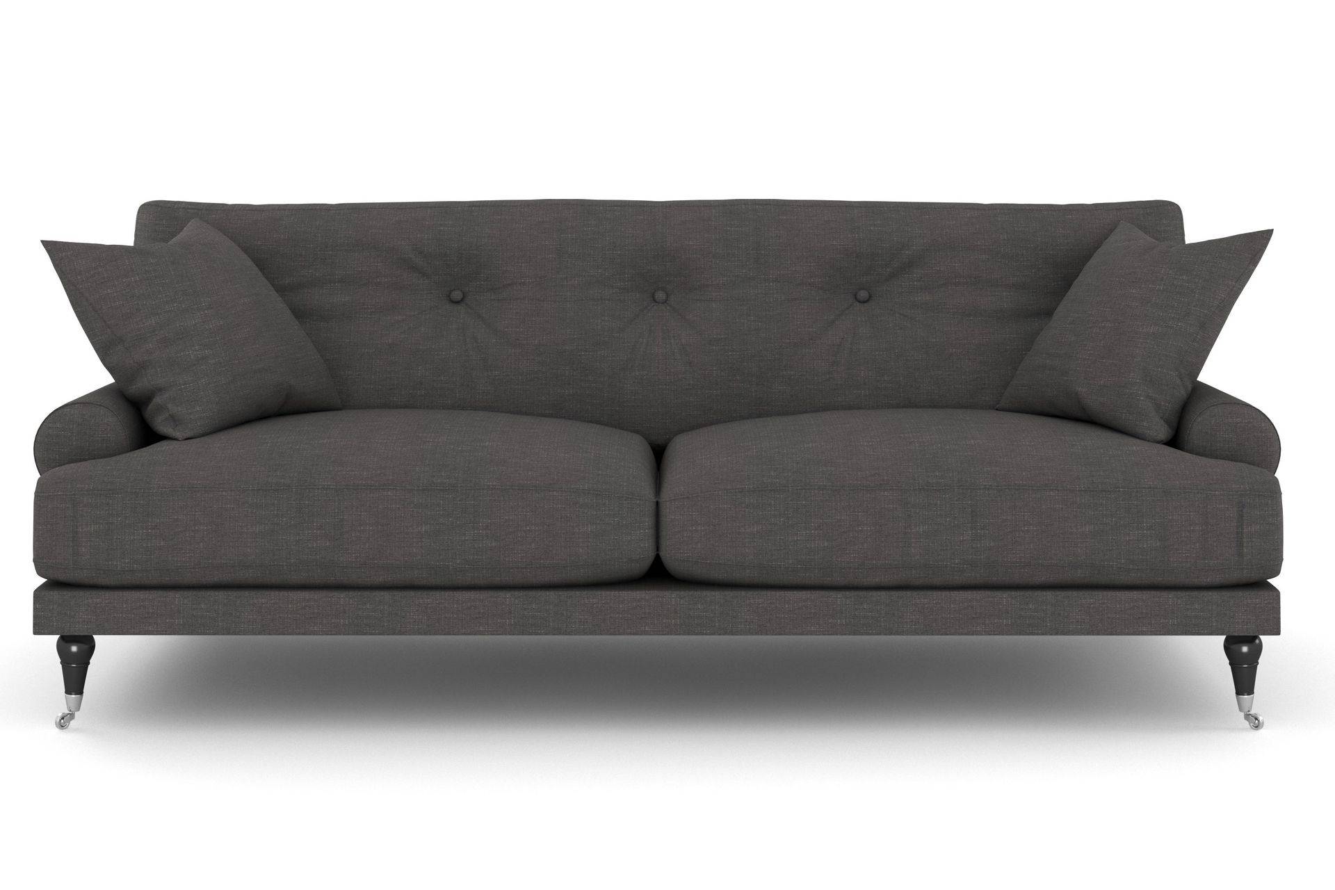 Andrew 2-personers Stofsofa - Mørkegrå