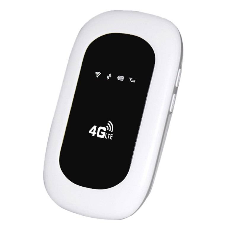 4g trådlös router mifi lte bil bärbar wifi mobil hotspot telefon internetenhet med sim-kortplats