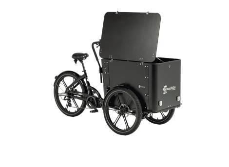 Cargobike Delight Box el ladcykel CykelPlus.
