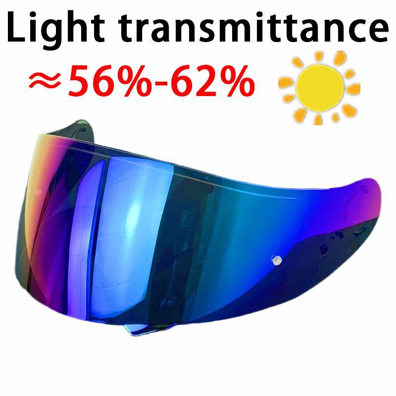 Hjälmvisir för SHOEI GT Air Neotec CNS-1 TC-5 TC-9 GT Air 2 Visir Motorcykelhjälm Lins Visir UV-skydd Reptålig