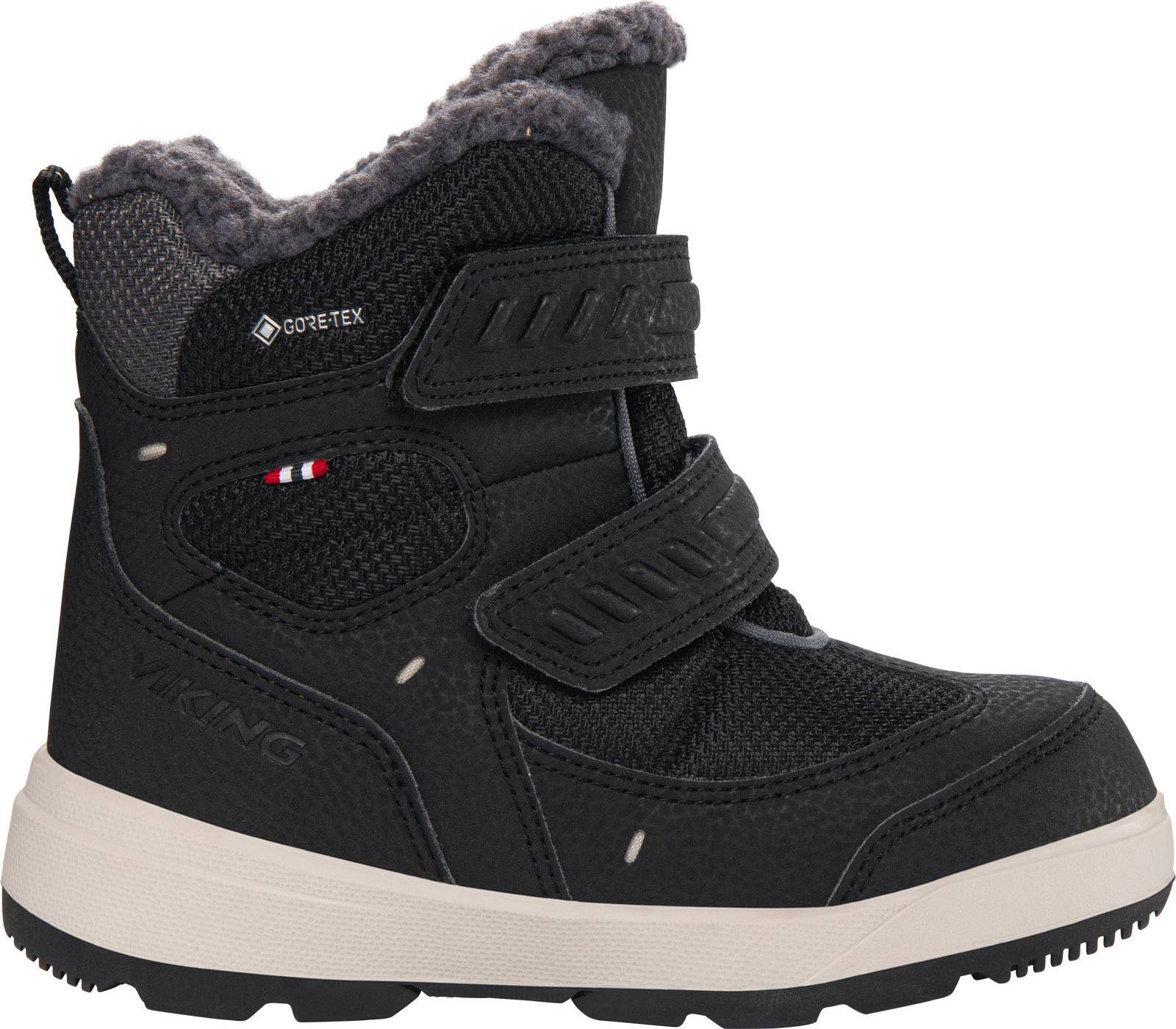 Viking Footwear Kids' Toasty Warm GORE-TEX 2v Black/Charcoal, 28