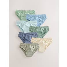 Next Green/Blue 100% Cotton Briefs 7 Pack (1.5-16yrs)