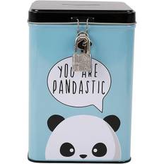 Sparbössa Med Lås Och Nyckel Panda