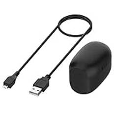 Laddningsfodral för Jabra Elite 65t, headset laddningsfack 65t förvarings- och laddningsfodral för Jabra Elite 65t hörlurar