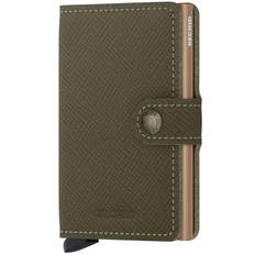 Secrid Miniwallet Skinnplånbok Saffiano Olive