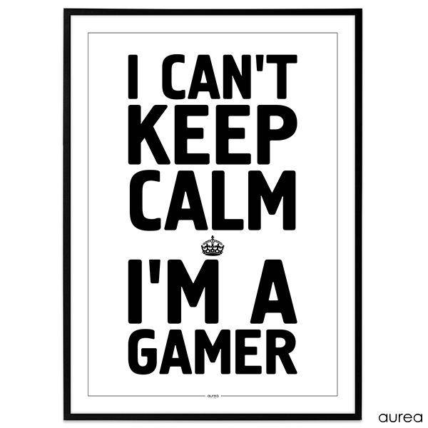 Plakat - Gamer - I can't keep calm