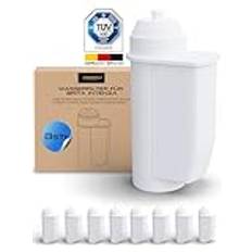 Comedes Vattenfilter för BRITA Intenza, ersätter Bosch Siemens TZ70003, TZ70033, TCZ7003 och Brita Intenza 575491, kompatibelt med Siemens EQ-serien och Bosch Vero-serien (8 stycken)
