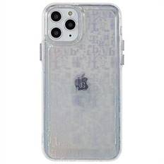 Protective Case for iPhone 11 Pro Max Soft TPU Slim Phone Shell Electroplated Buttons Anti-drop Cover with Laser Card