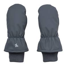 Wheat Regnvantar m. Fleece - PU - Stormigt - Greyblue - Wheat - 12-24 mån - Vantar