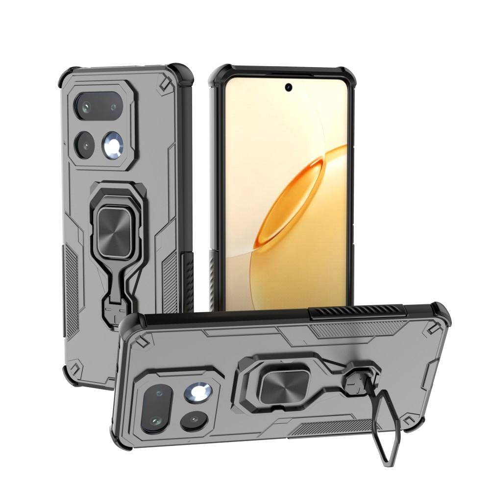 För OPPO Realme 16 Pro+ Fodral Hård PC stötsäker Med Ringstöd Skyddande Baksida Fodral För Realme 16 Pro Plus Telefonskal violett
