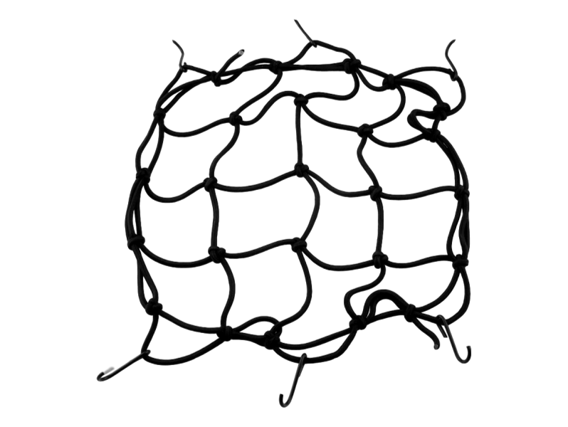 Sikkerhedsnet med 6 kroge