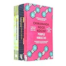 Chimamanda Ngozi Adichie 3 Books Collection Set, (Purple Hibiscus, Americanah & Half of a Yellow Sun)