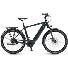 Elcykel hybrid Winora Sinus N8 Blue - Blå (56)