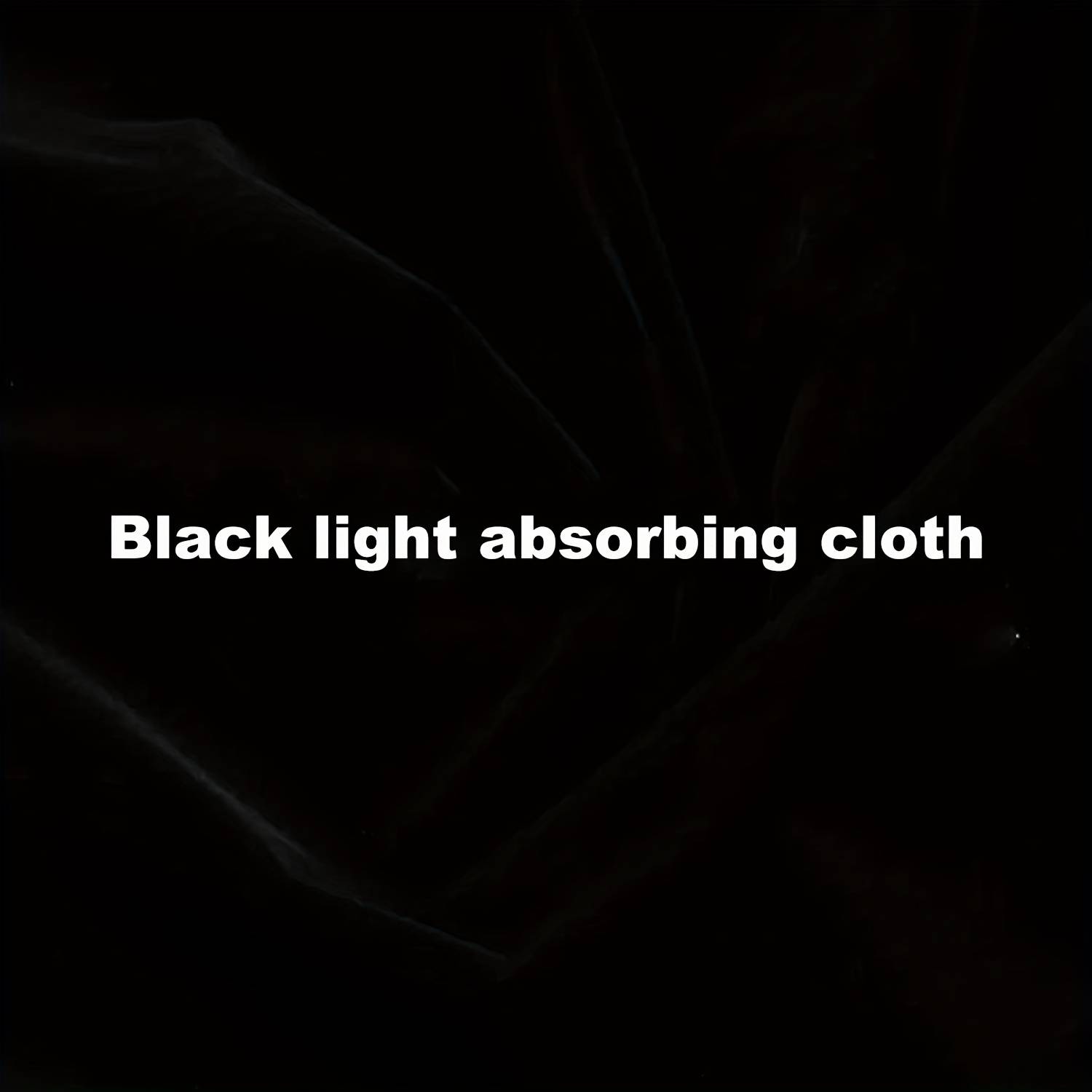 TEMU Studio Photography Black Plush Absorbent Cloth Studio Lightbox Background Photography Props Thickened Photography Screen Layout Set Flat Photography Props