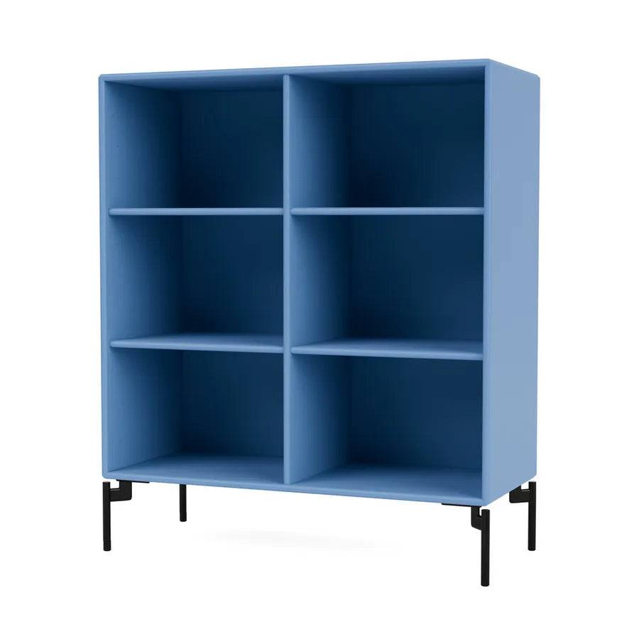 1113 reol inkl. ben fra Montana Azure / Black - Jacobsen Plus