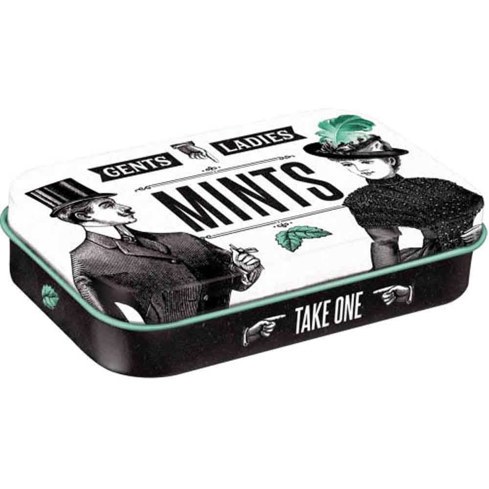 Pillerask Gents & Ladies - xl med mintpastiller