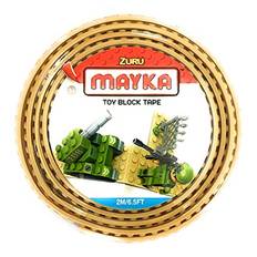 Mayka 34656 - Klebeband fÃ¼r Lego Bausteine, 2 m selbstklebendes...