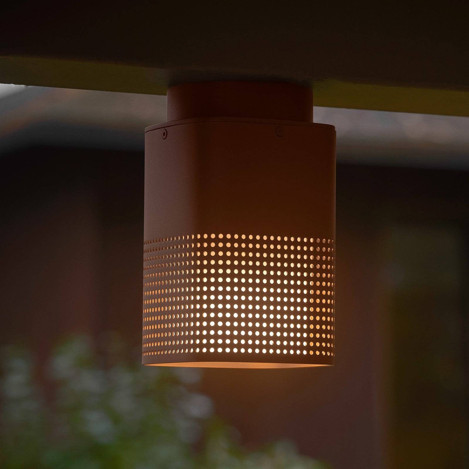 Udendørslampe Nordlux, Sidara, dæmpbar, Brun / Rust, Altan, Aluminium