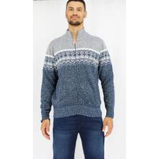 Berntson Noah Herre Strik Cardigan M/Foér Blå L