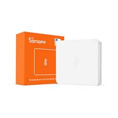 SONOFF SNZB-02 ZigBee Mini Innentemperatur und Feuchtigkeitssensor zur Überprüfung des Raumklimas, SONOFF ZBBrigde rforderlich, Innenthermometer-Hygrometer mit Alarmfunktion, Kompatibel mit Alexa