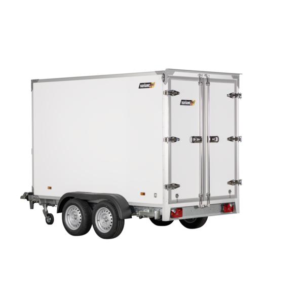 Variant 2517 F3 cargotrailer - 2500 kg, bagdøre.