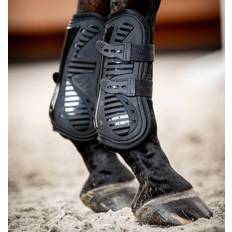 Horseware Pro Bamboo Tendon Boots - Black/Black (L)
