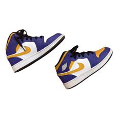 Jordan Air Jordan 1 leather trainers