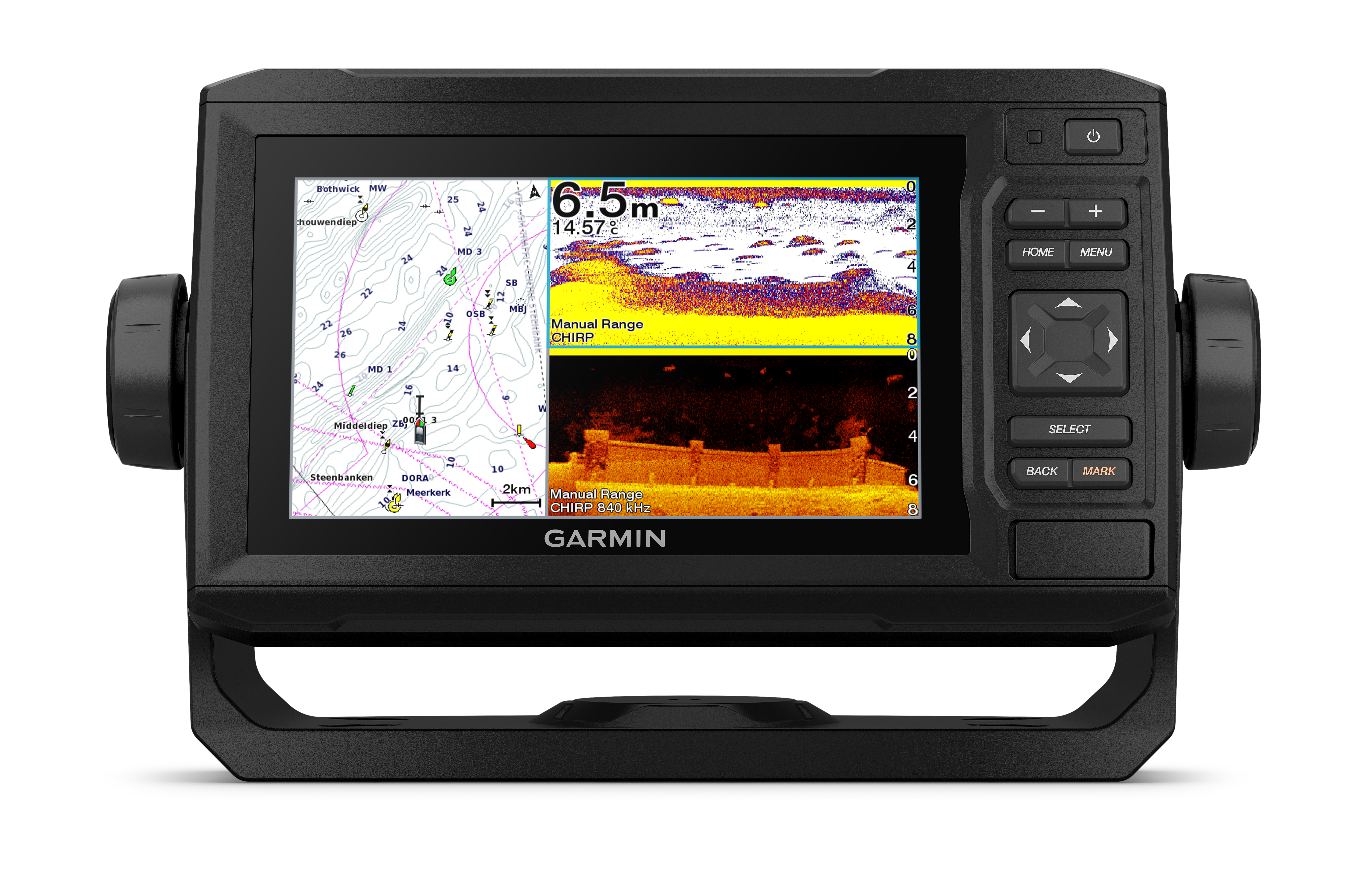 Garmin Echomap UHD 62cv med givare GT24-TM