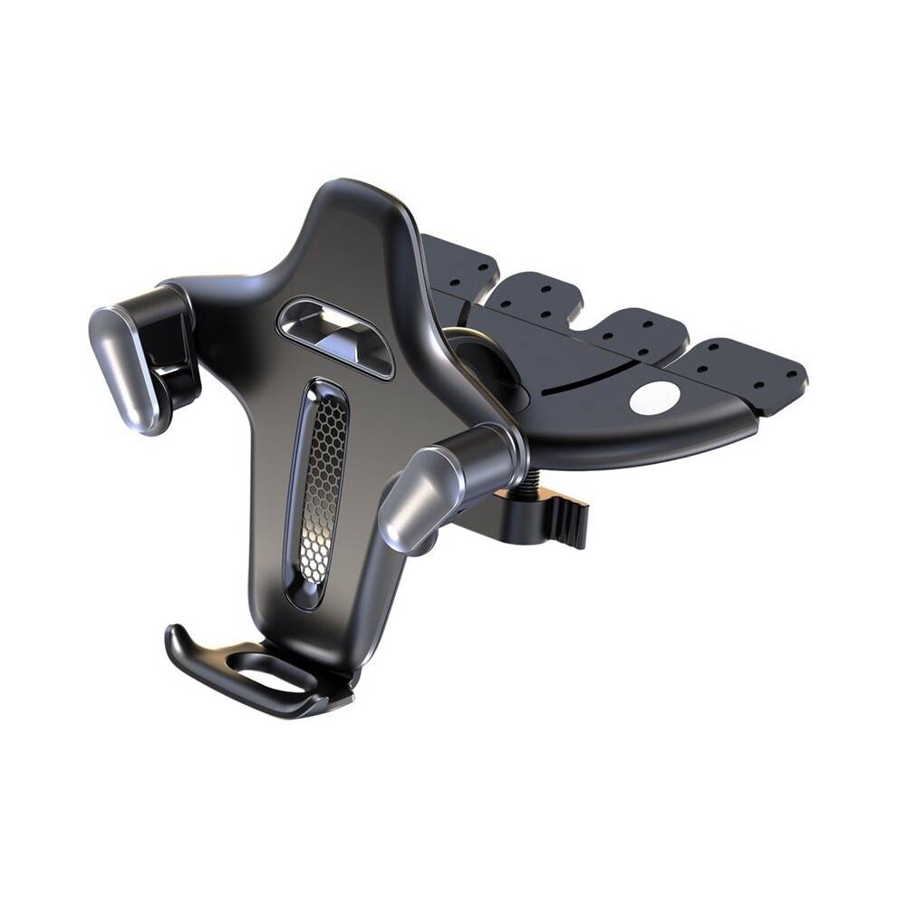 Car CD Slot Phone Holder Mount Car Vent Phone Mount Adjustable 360 Degree Rotating for 4.7-7.2 Inch Smartphone Mobile