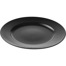 Aida Groovy frokosttallerkner Ø21cm sort 12stk