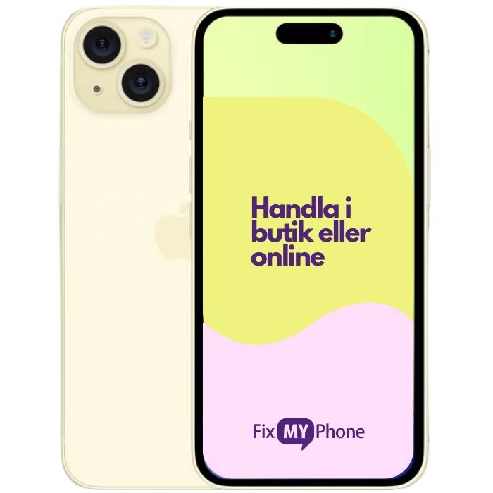 iPhone 15 Begagnad Gul 512 GB Premium