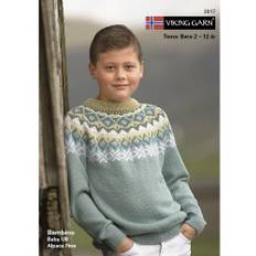 Mönsterkatalog Barn 2-12år i Bambino från Viking Garn, 2017