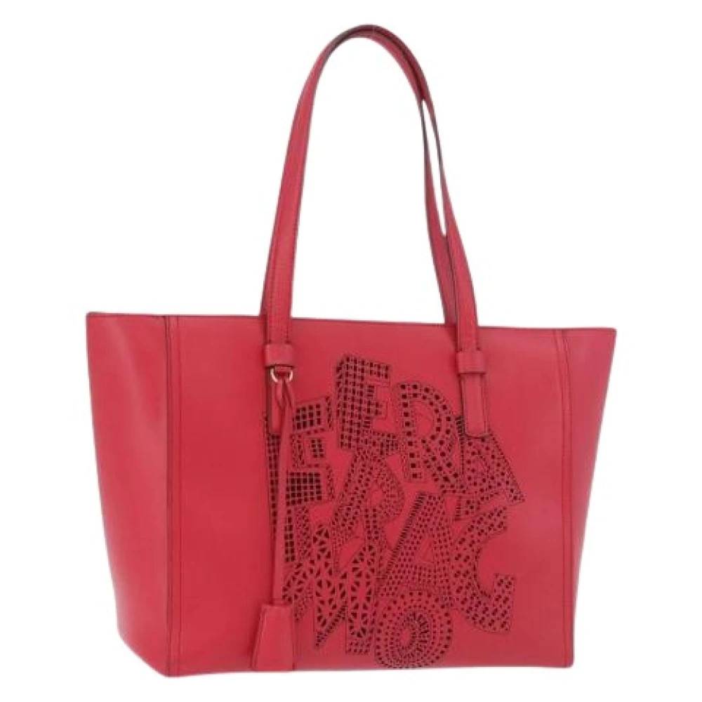 Salvatore Ferragamo Pre-owned - Pre-owned Tote Bag Vintage - Dam - ONE Size - Läder