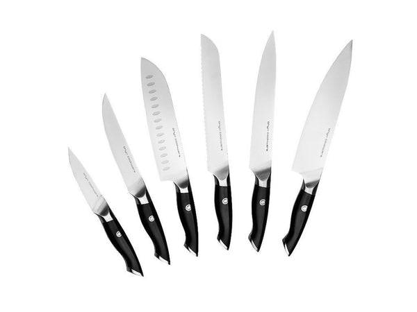 6-pcs complete knife set for sale | onyx cookware™